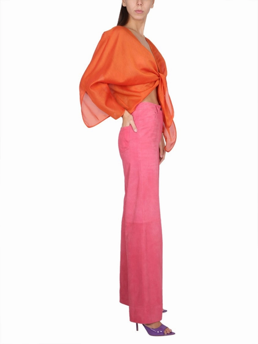 High-Waisted Wide Leg Pants