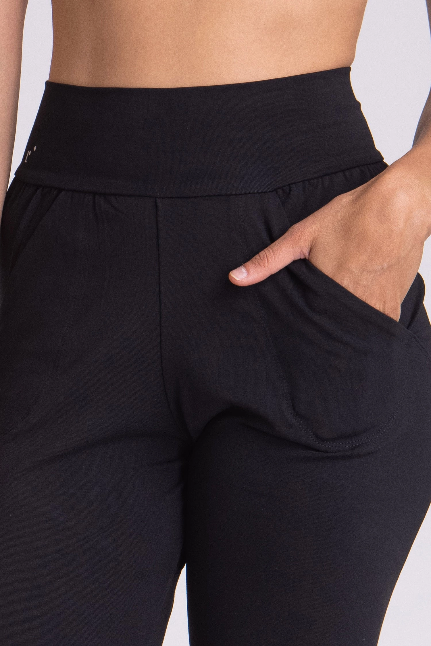 I'mPerfect Organic Cotton Slouchy Capri Pants 50%off