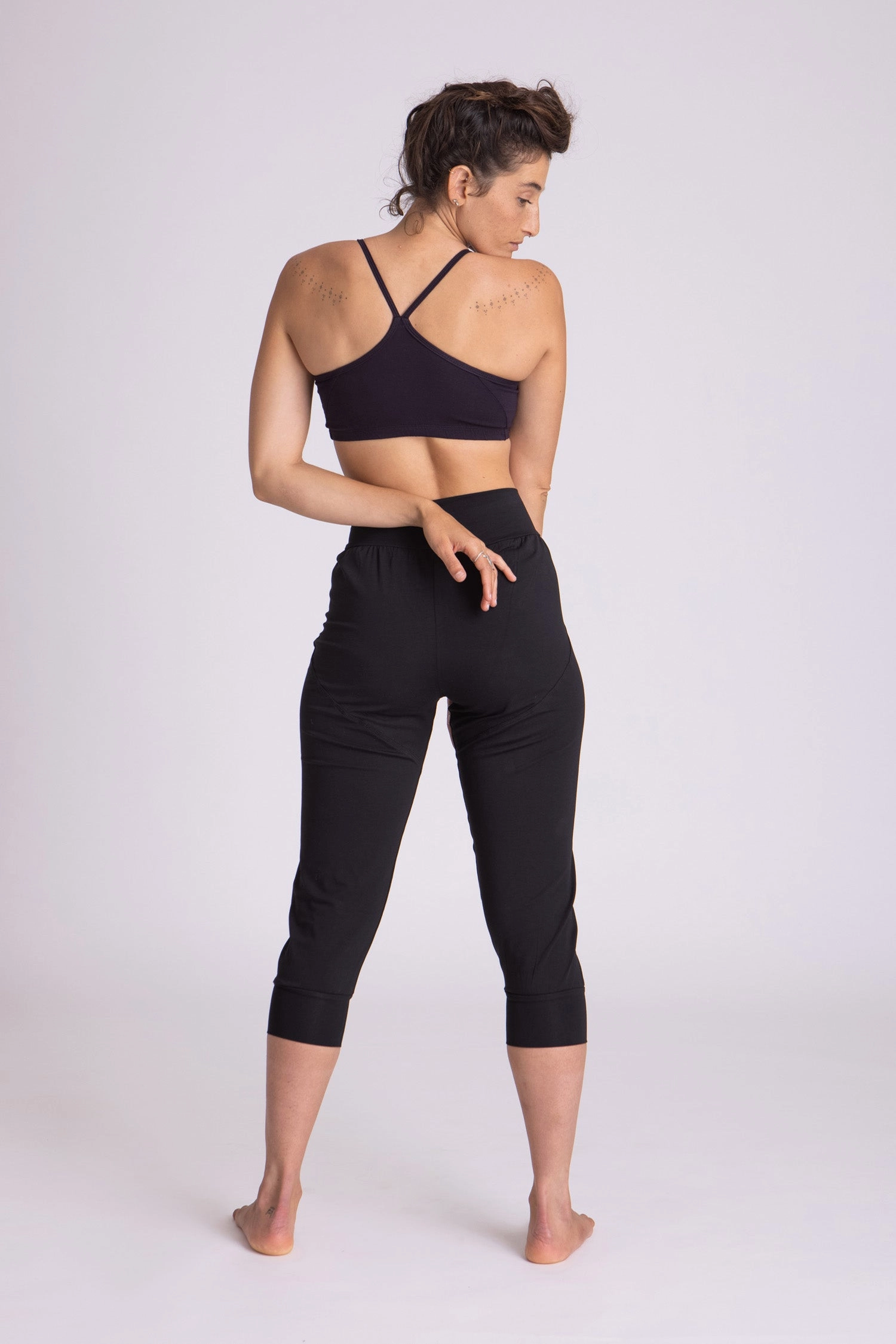 I'mPerfect Organic Cotton Slouchy Capri Pants 50%off