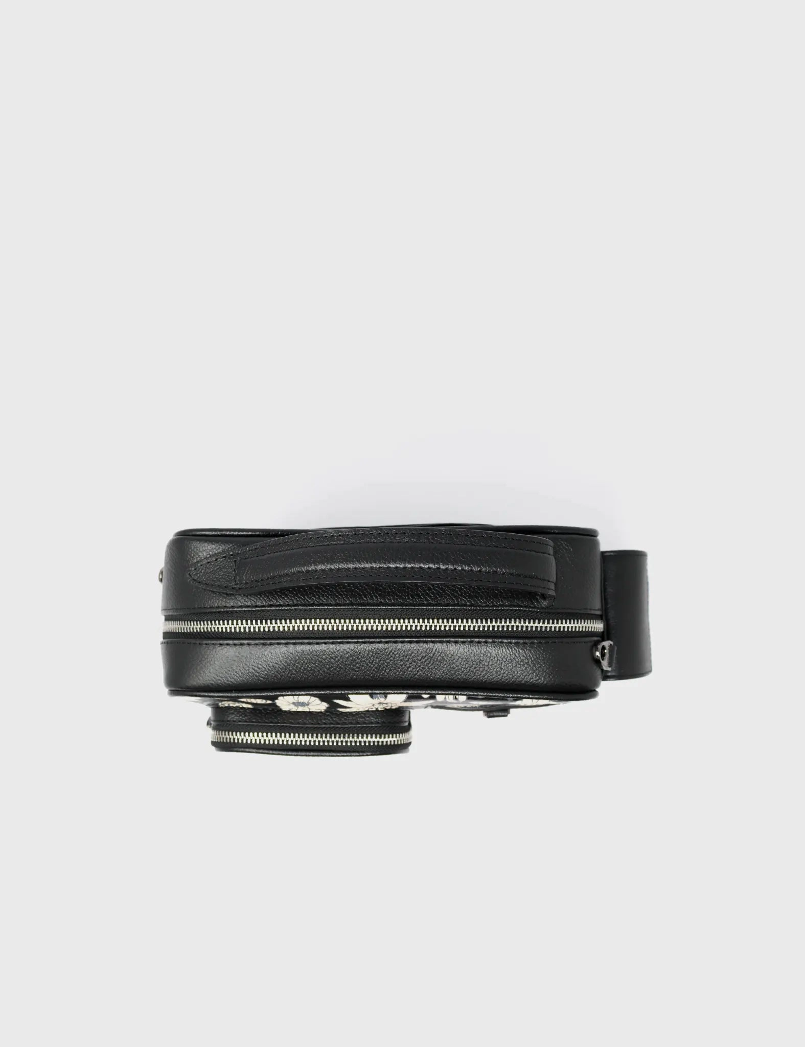 Ilan Radio Medium Black Crossbody Bag - Tangle Tales Black Design