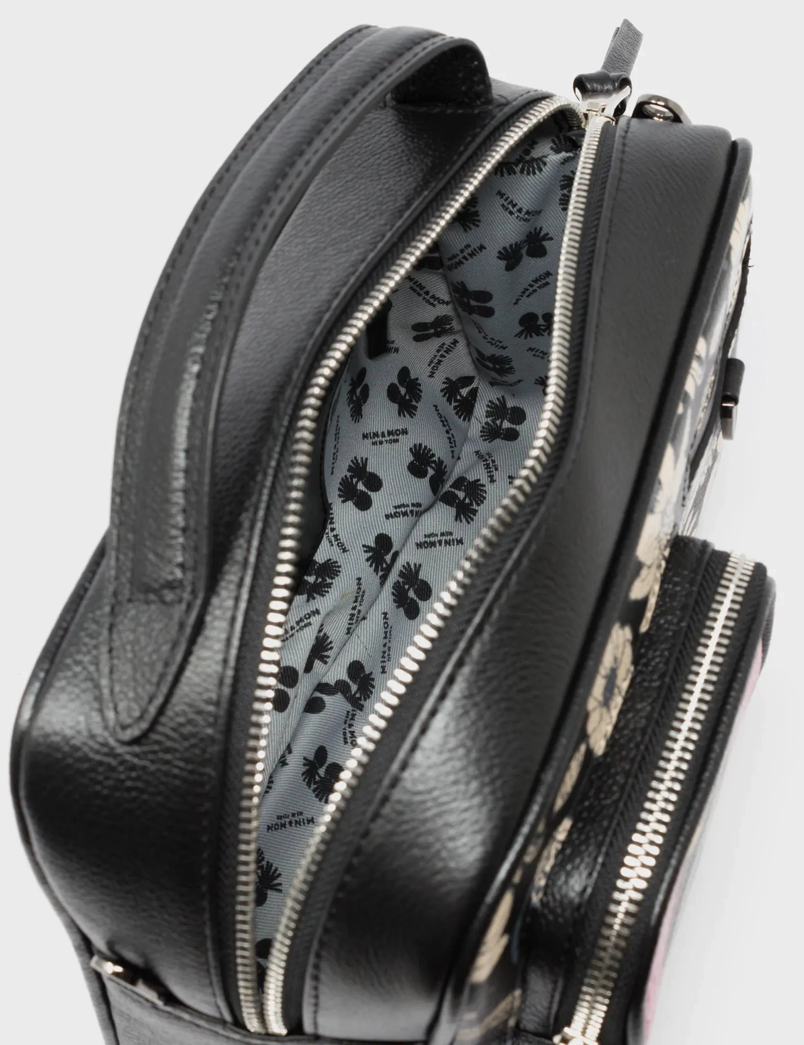 Ilan Radio Medium Black Crossbody Bag - Tangle Tales Black Design