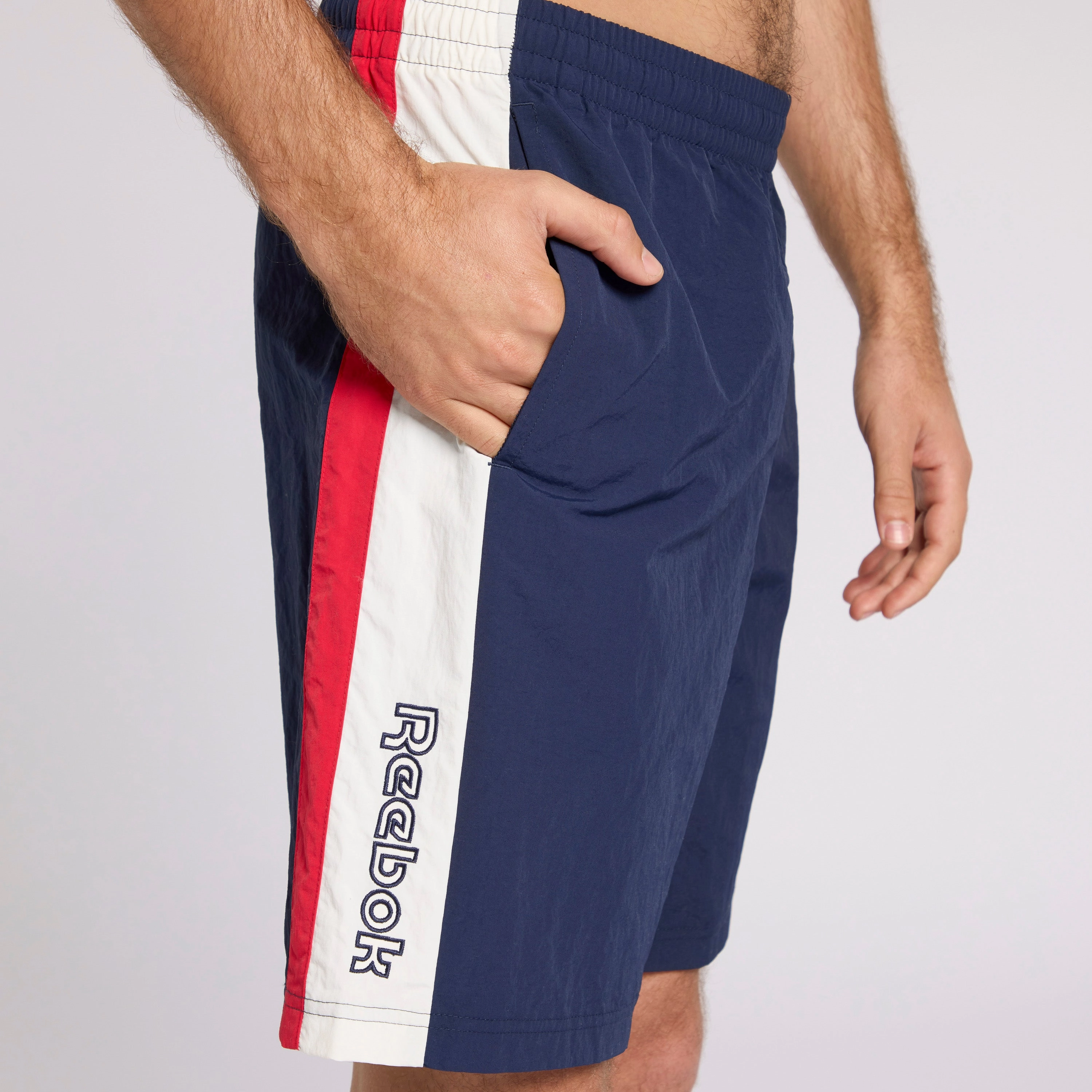 Ivy League Woven Short Vector Navy