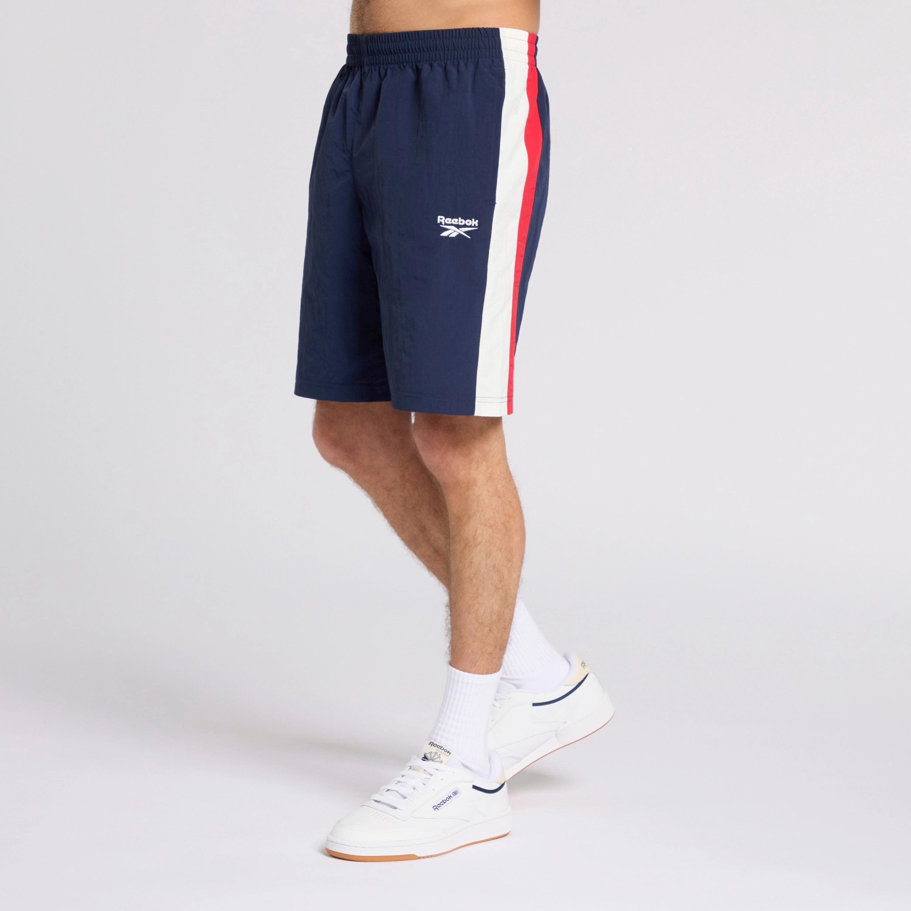 Ivy League Woven Short Vector Navy