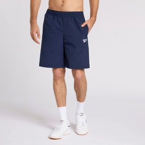 Ivy League Woven Short Vector Navy