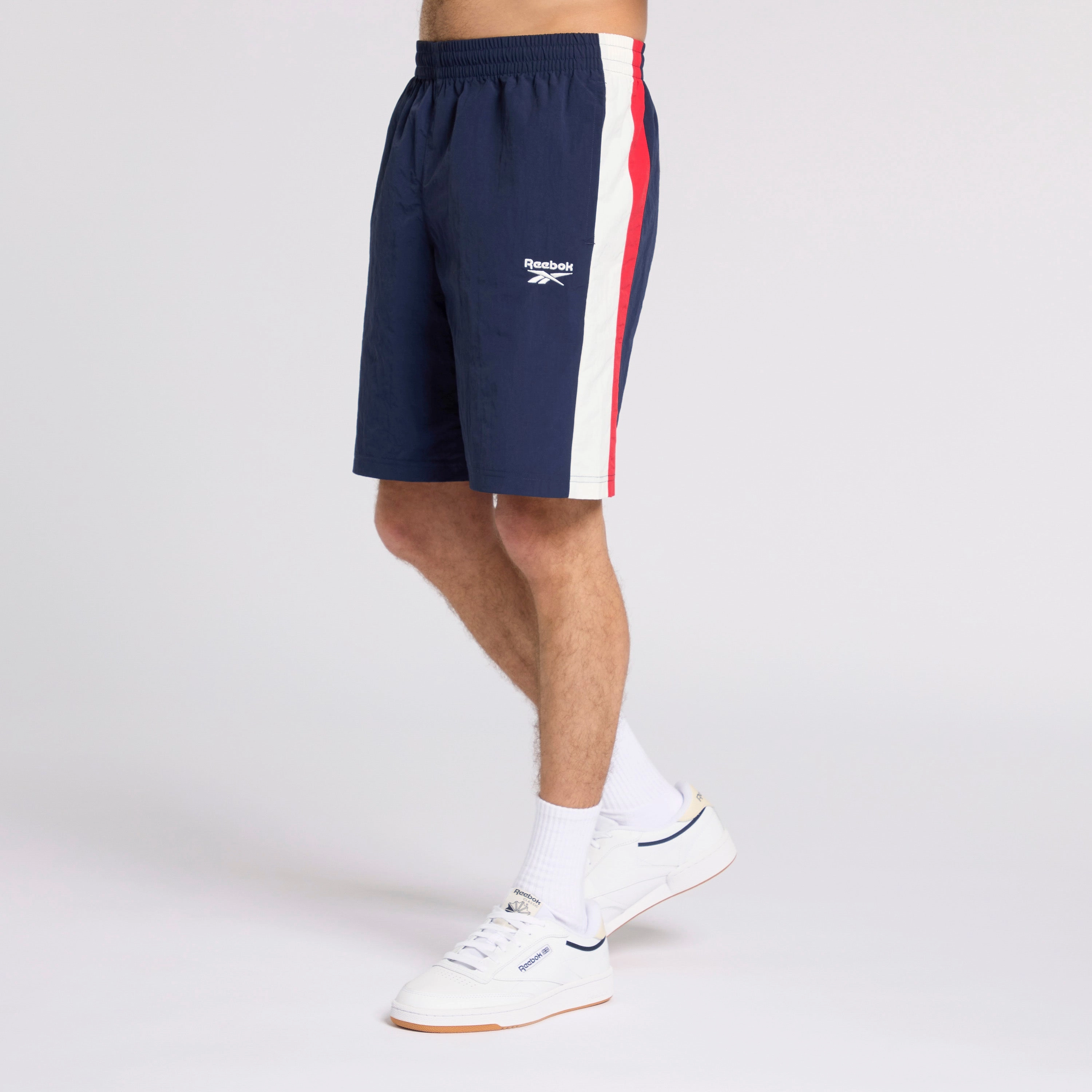 Ivy League Woven Short Vector Navy
