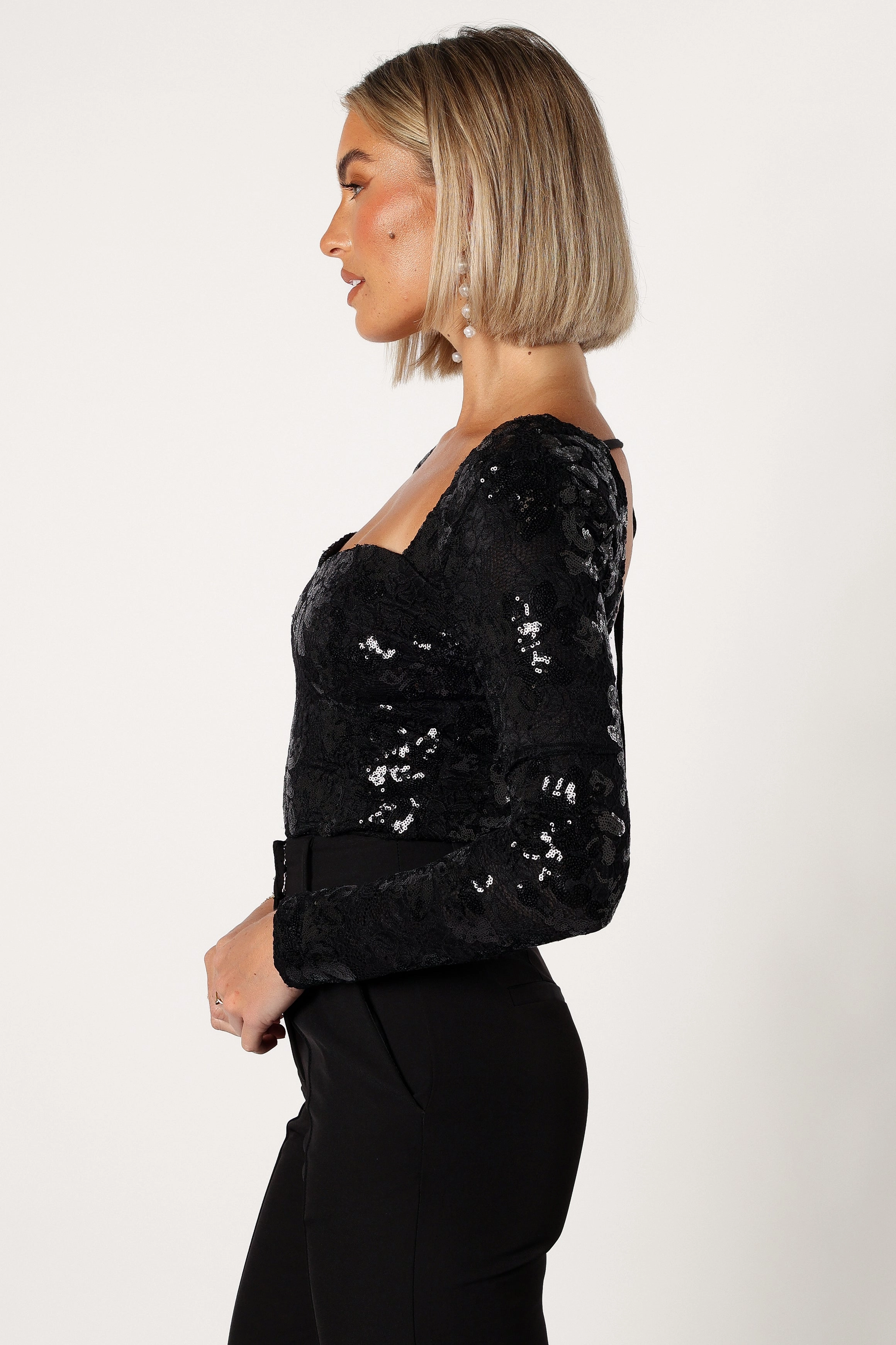 Karter Bodysuit - Black