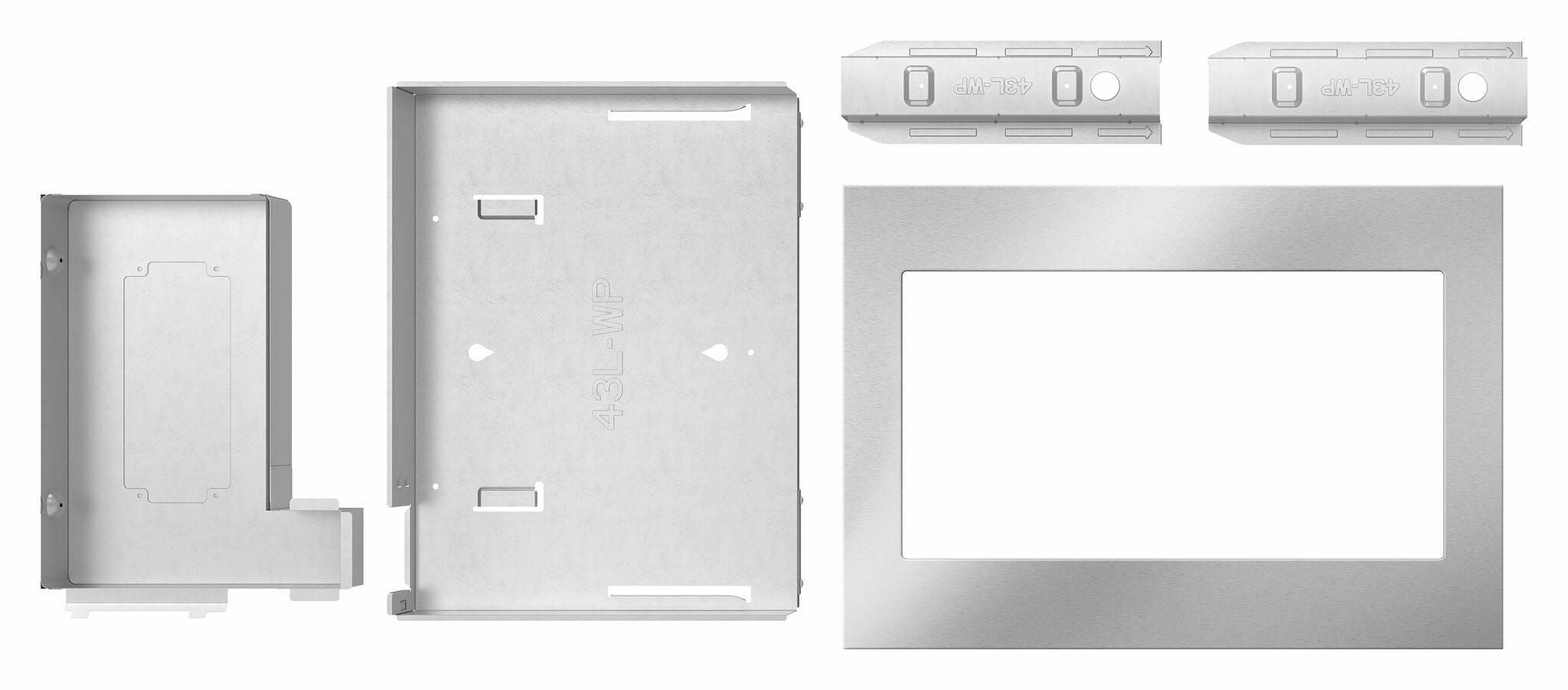 KitchenAid 26.88" Trim Kit for Countertop Microwave - MTK1527PZ