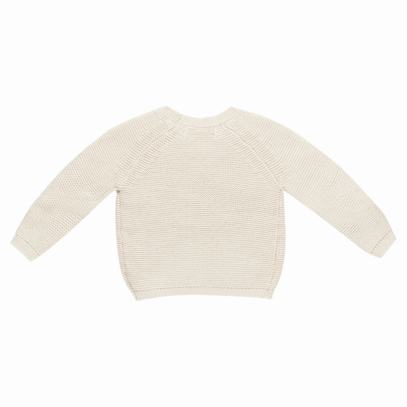 Knit Wrap Top - Natural - FINAL SALE