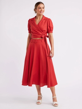 Kyra Wrap Shirt