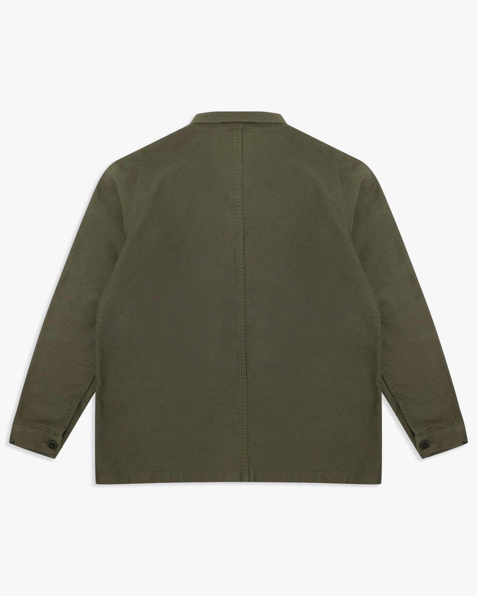 Le Mont St Michel Moleskin Authentic Work Jacket - Khaki