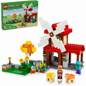 LEGO 6470610 Minecraft The Windmill Farm Buildable Video Game Toy 21262