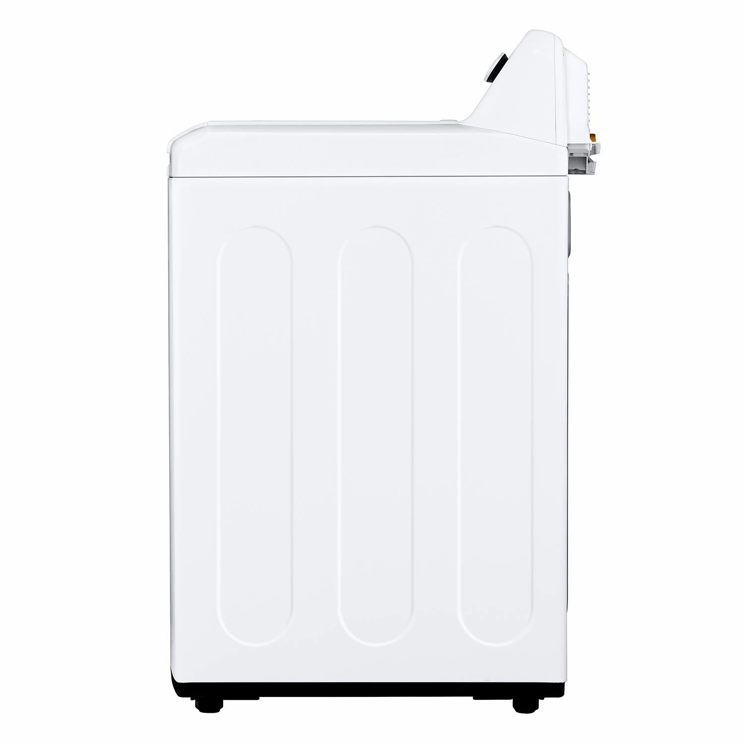 LG White Top Load Washer with Agitator and SlamProof® Glass Lid (4.8 Cu. Ft) -WT6105CW