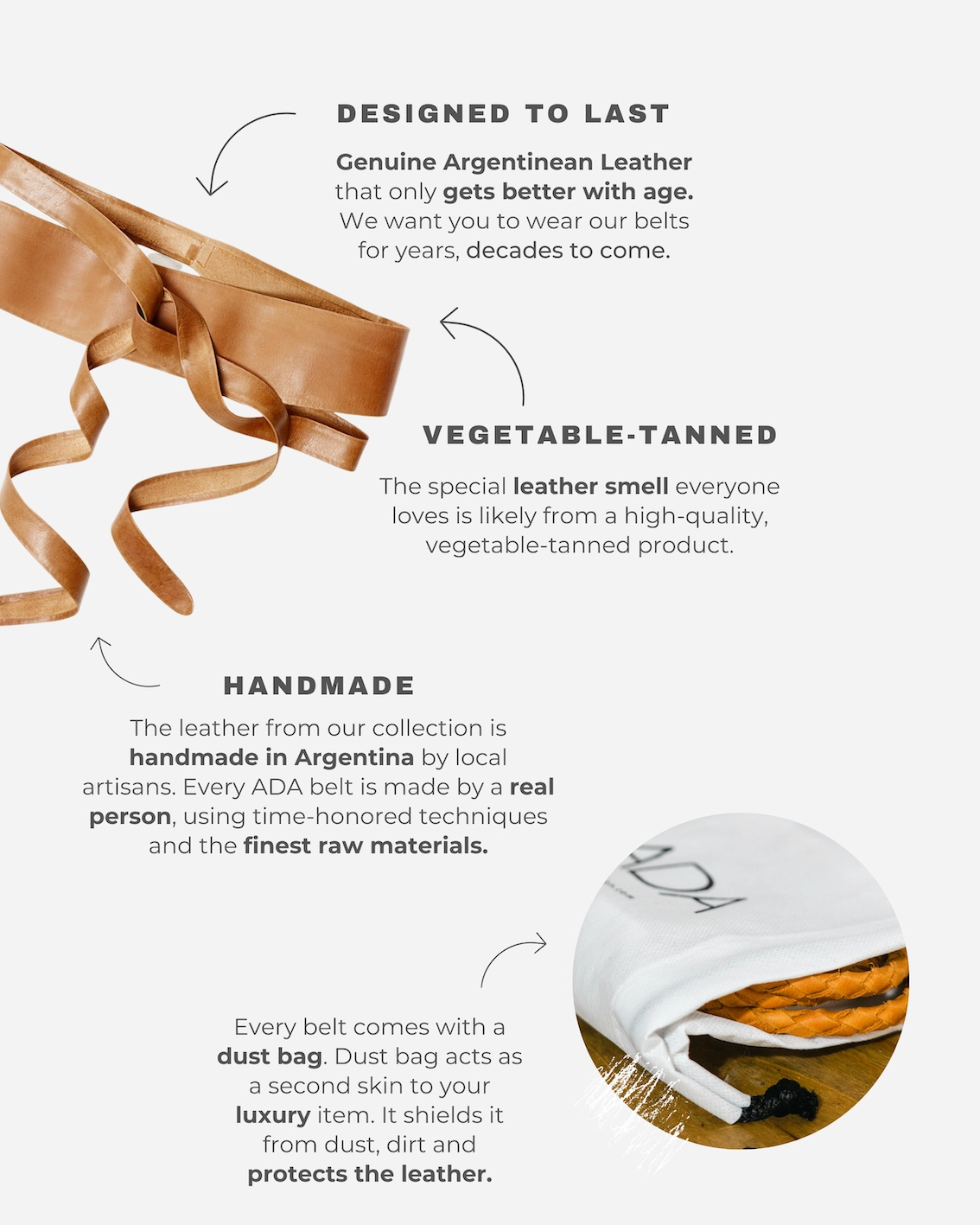 Lucky Leather Belt
