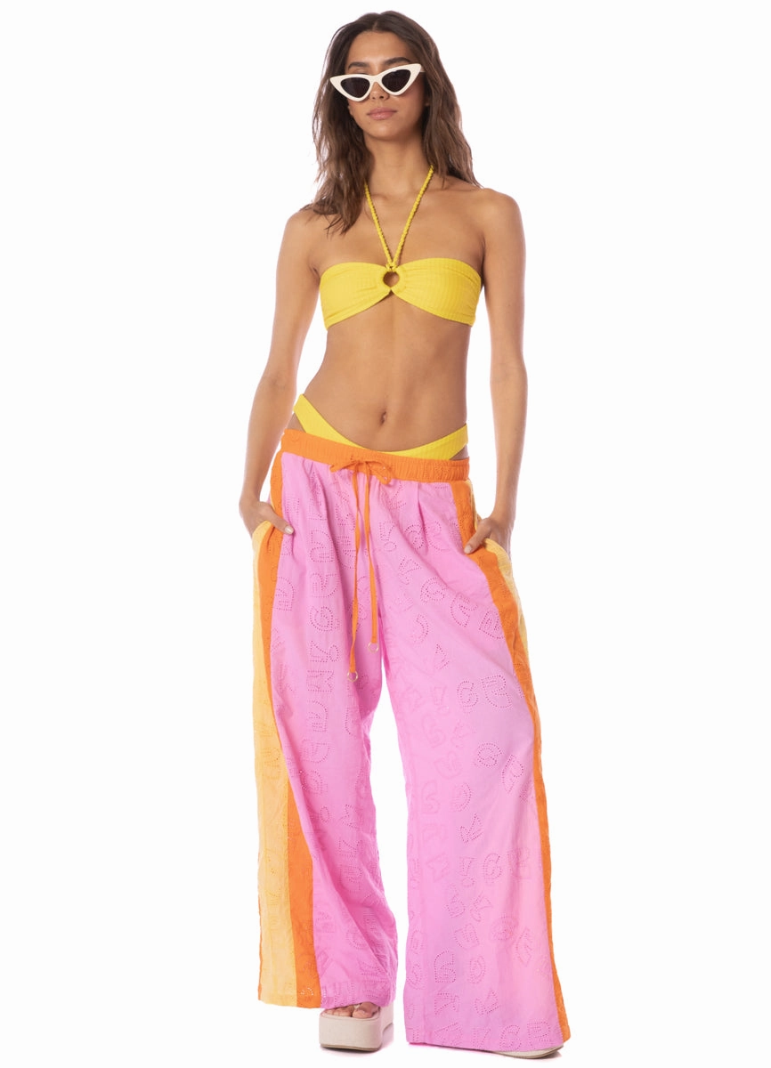 Maaji Strawberry Breeze Pintuck Pants