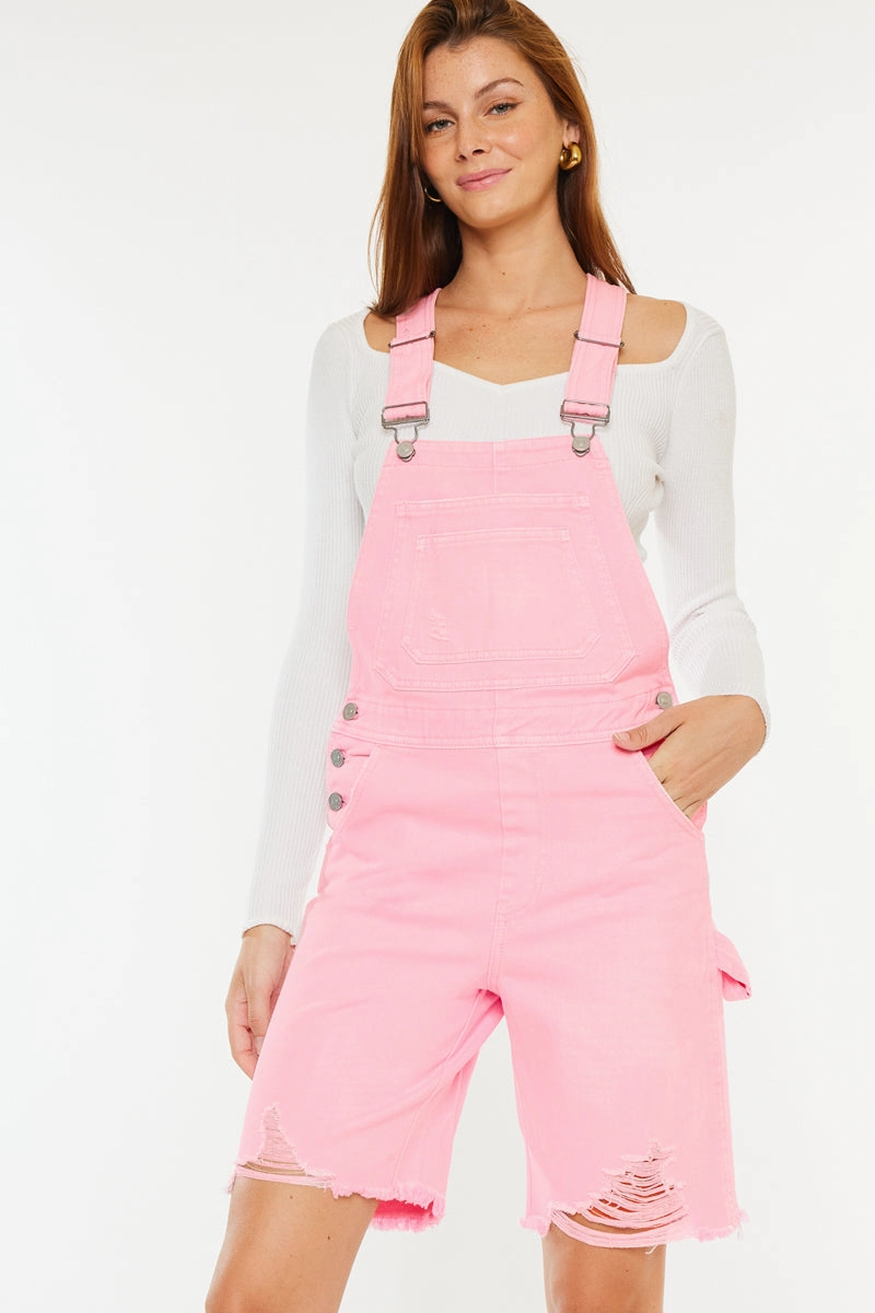 Maeve High Rise 90's Overall Shorts