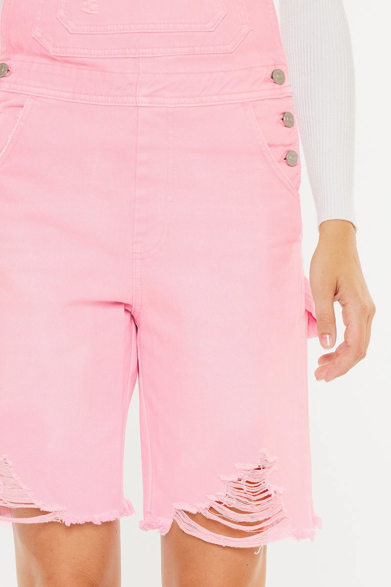 Maeve High Rise 90's Overall Shorts