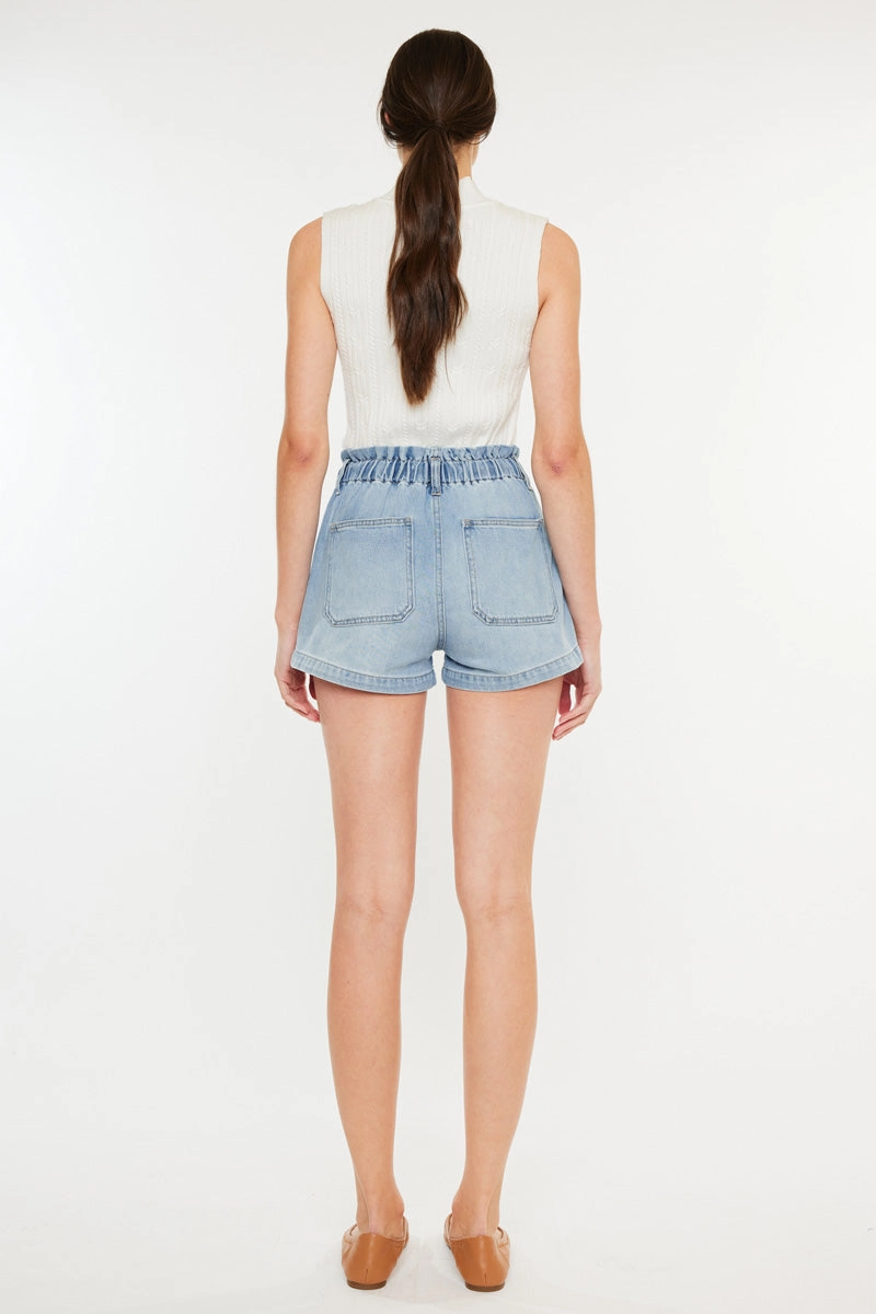 Maisy Ultra High Paper Bag Shorts