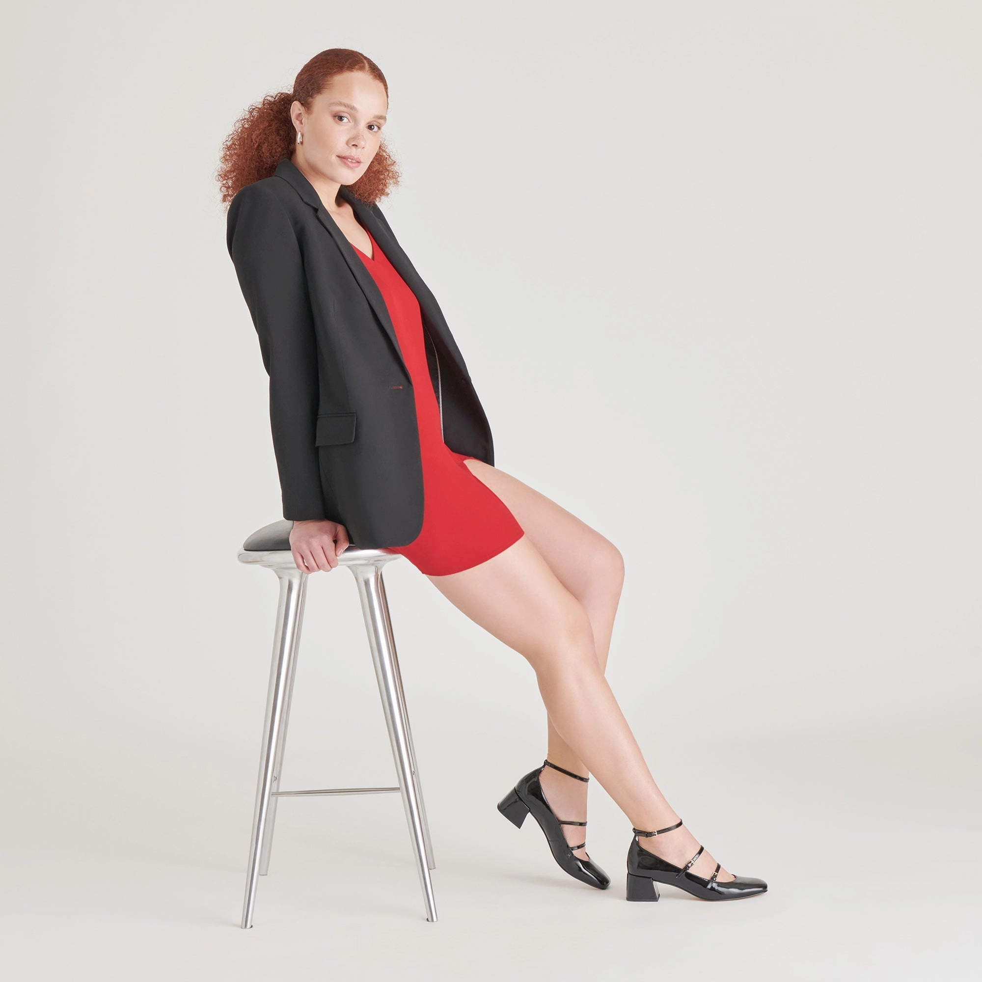 MEADOW HEELS MIDNIGHT PATENT LEATHER - re:vita