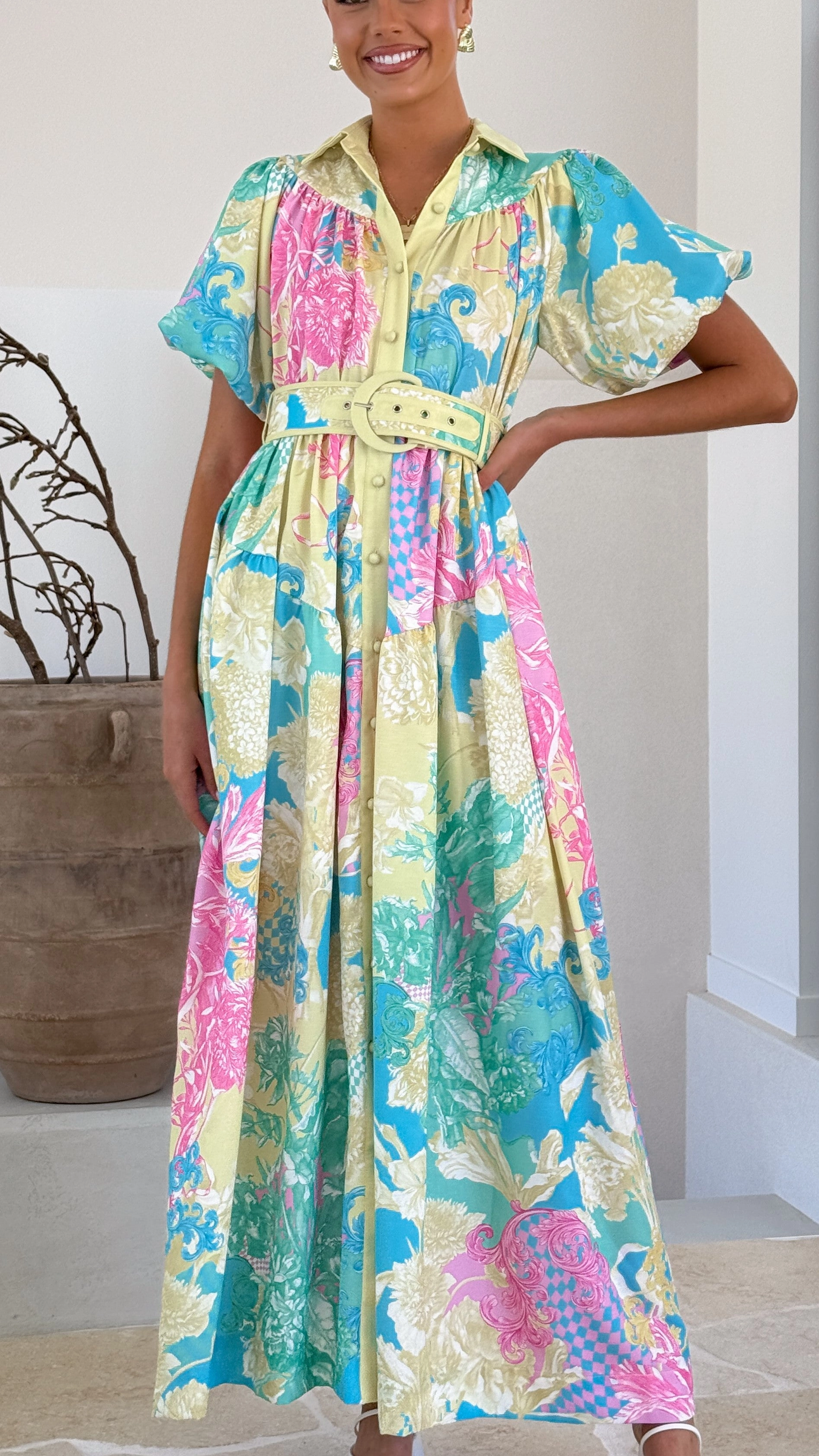 Milan Maxi Dress - Sun Kissed Summer