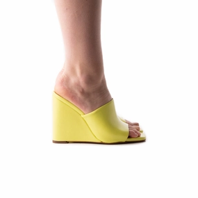 Minerva Yellow Leather