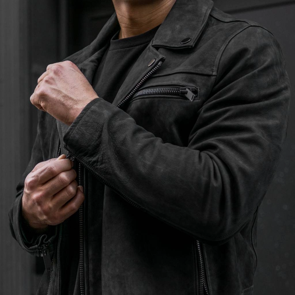Motorcycle Jacket | Black Matte