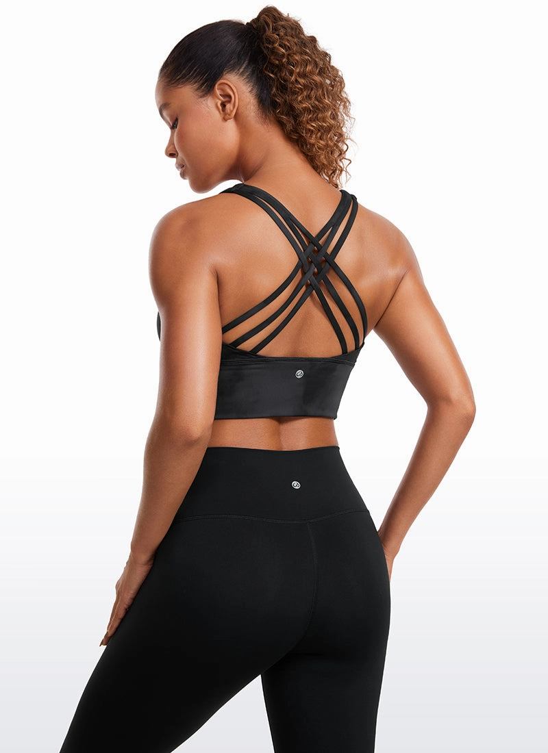 Nakedfeel Strappy Bra Longline