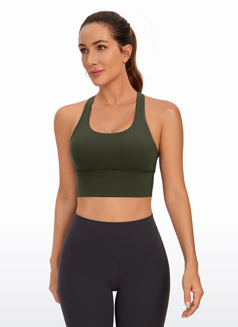 Nakedfeel Strappy Bra Longline