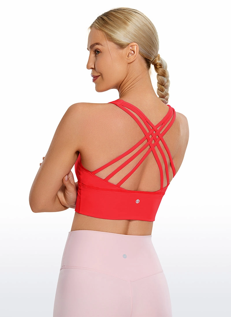 Nakedfeel Strappy Bra Longline