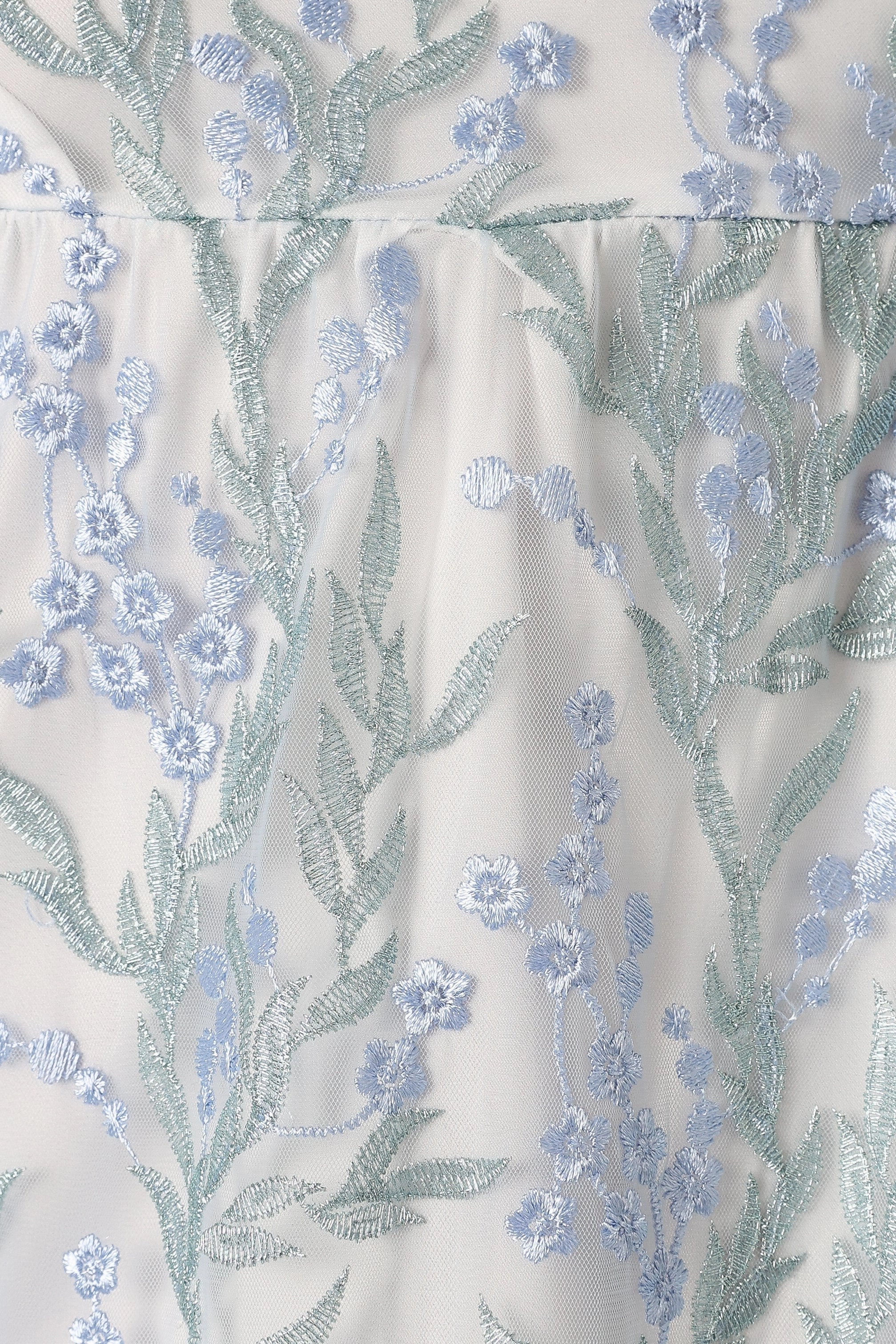 Nolan Maxi Dress - Blue Floral