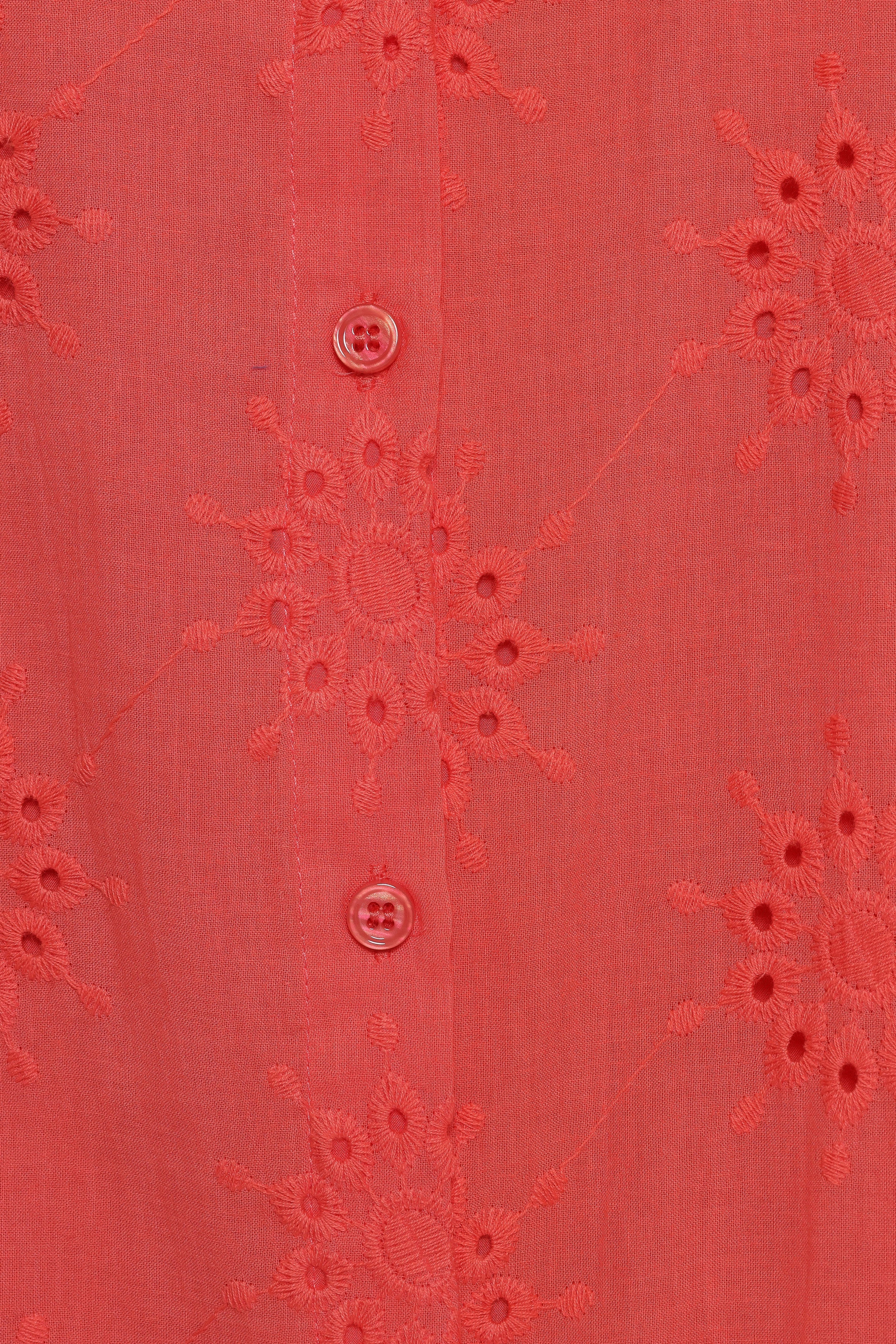 Norah Mini Dress - Coral