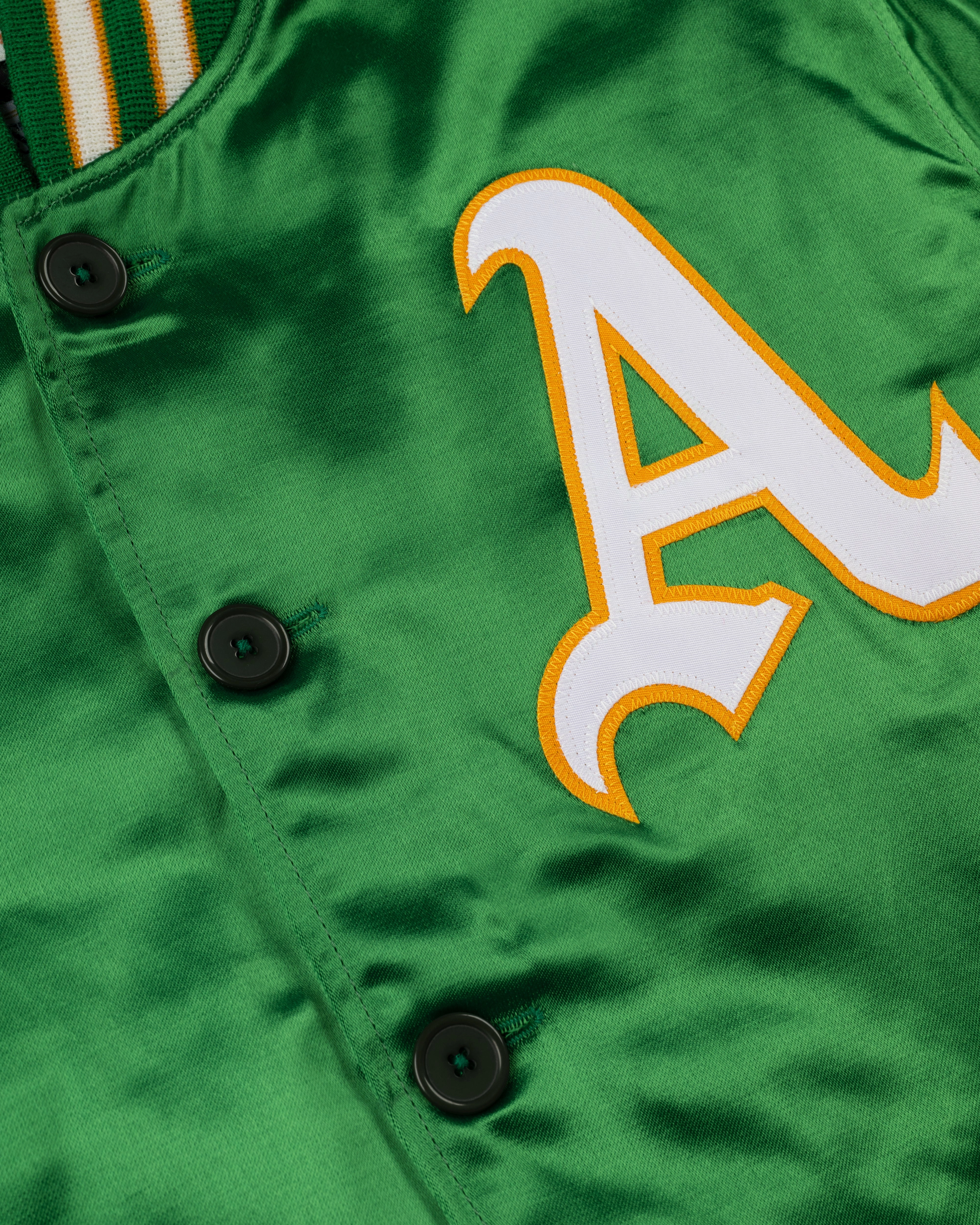 Oakland Athletics 1968 Authentic All Satin Varsity Jacket