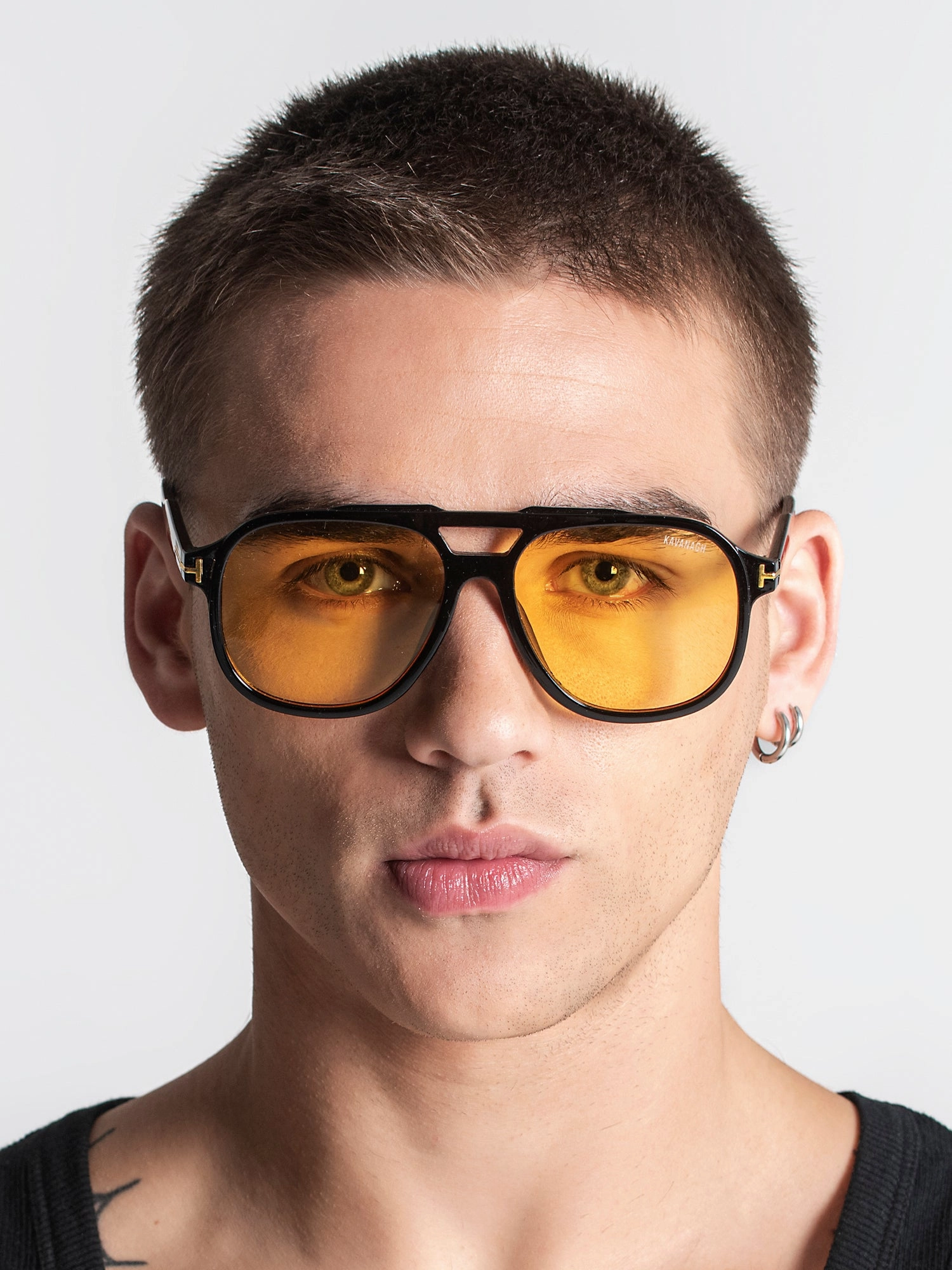 Orange Maverick Sunglasses