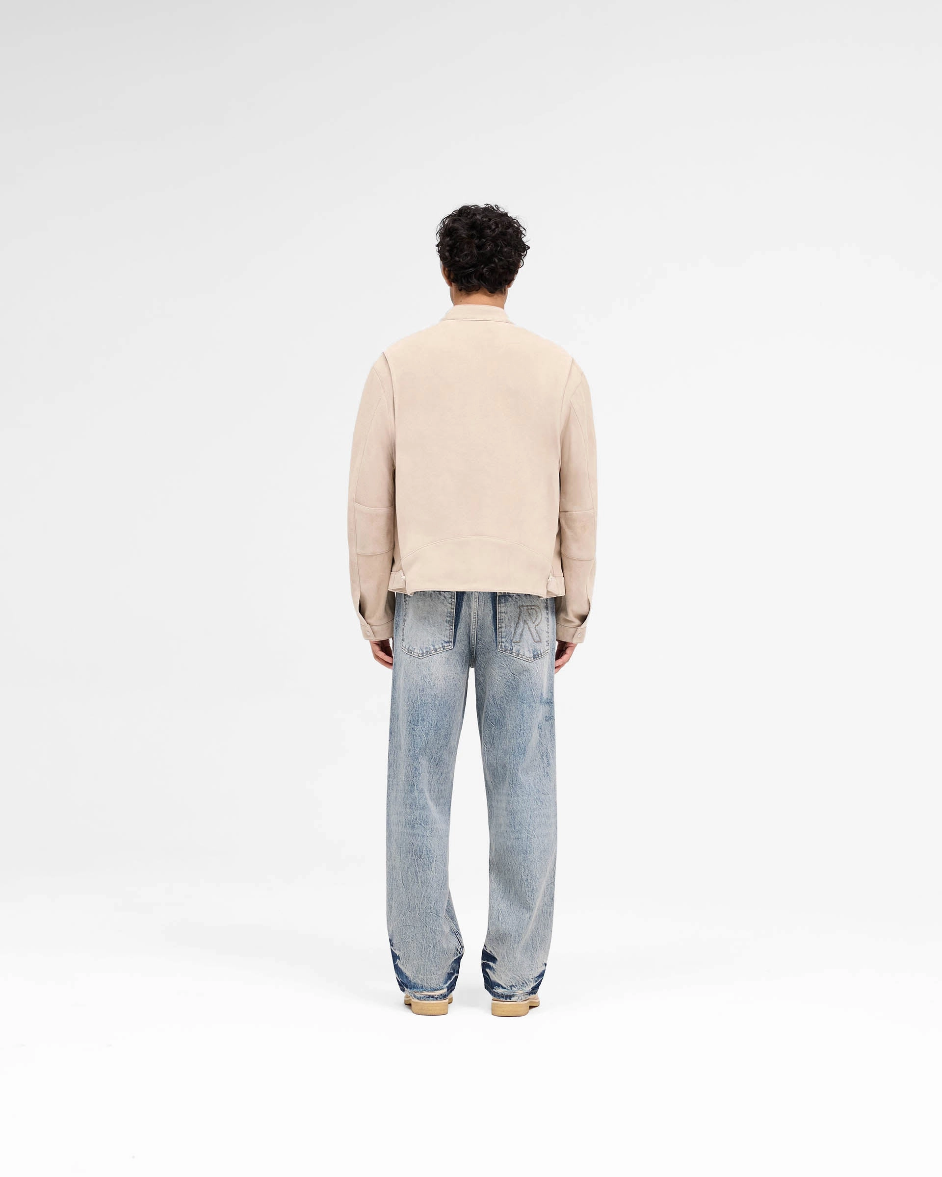 Overdrive Suede Jacket - Beige