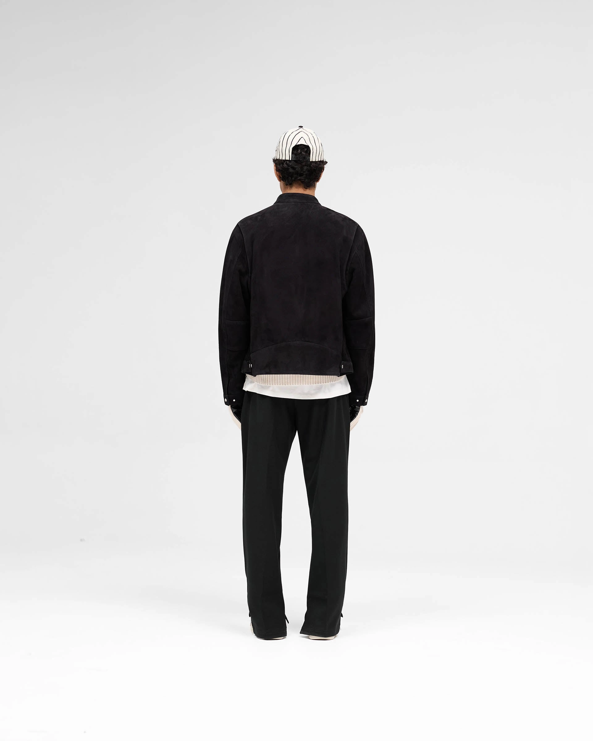 Overdrive Suede Jacket - Jet Black