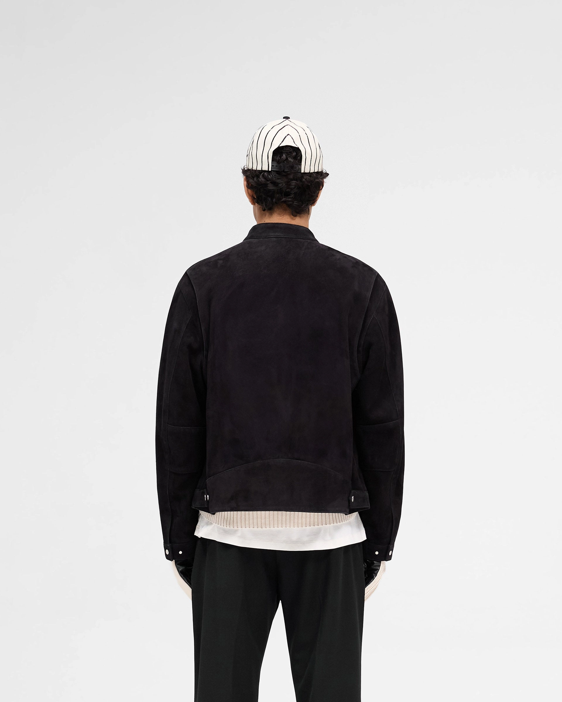 Overdrive Suede Jacket - Jet Black