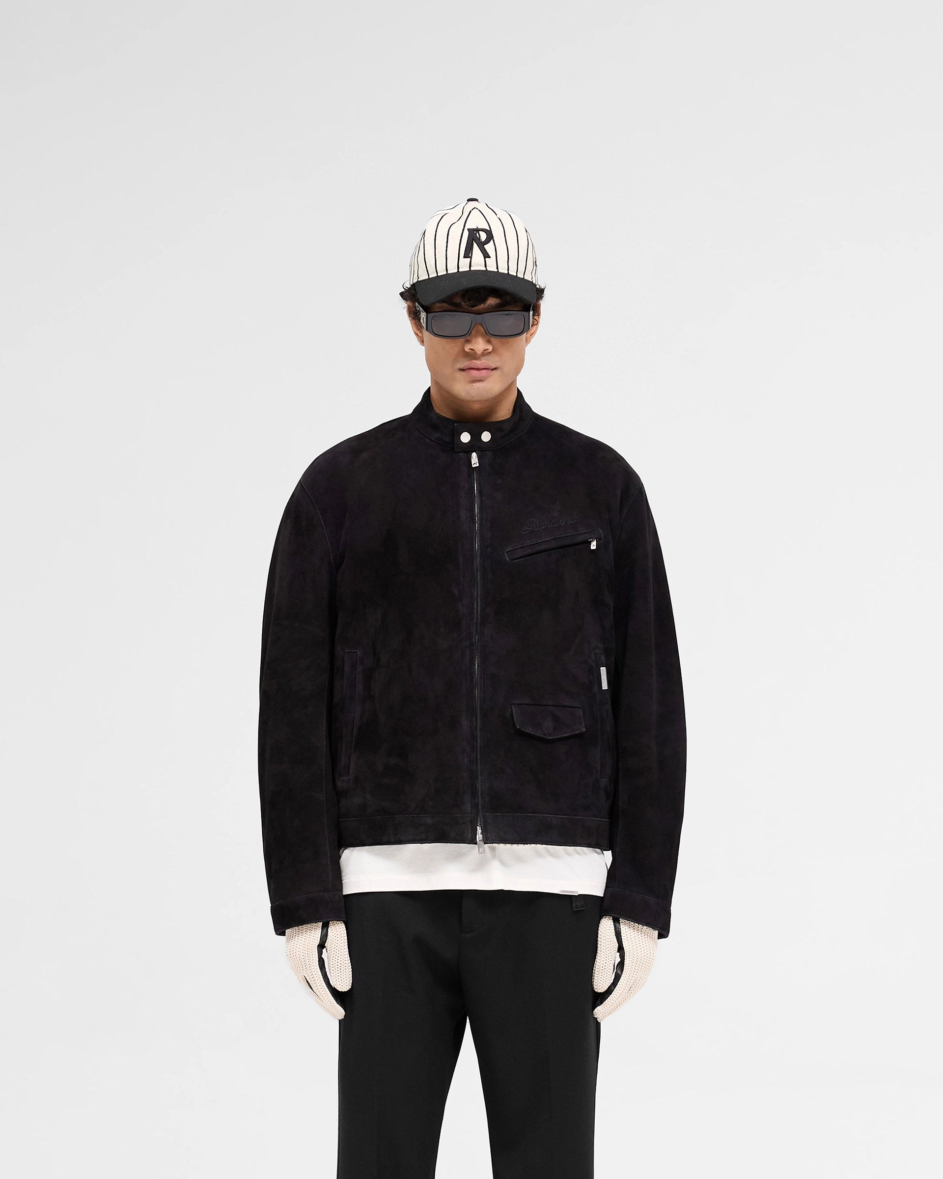 Overdrive Suede Jacket - Jet Black