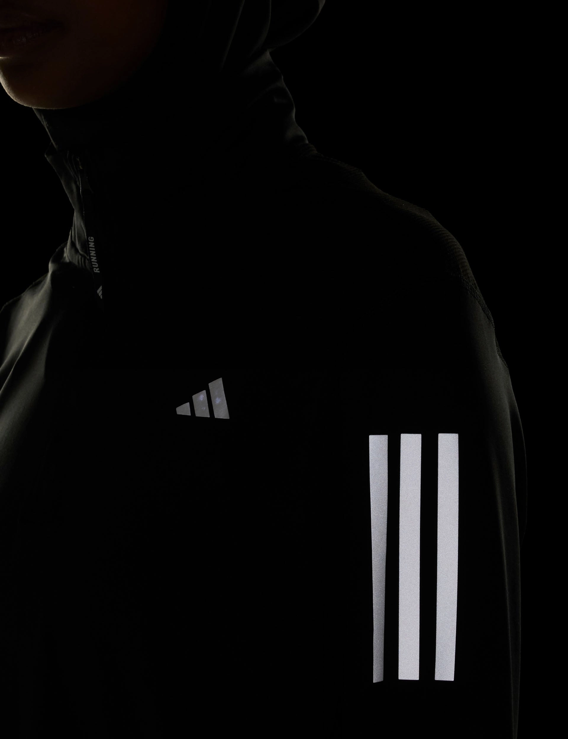 Own the Run Half-Zip Jacket - Black
