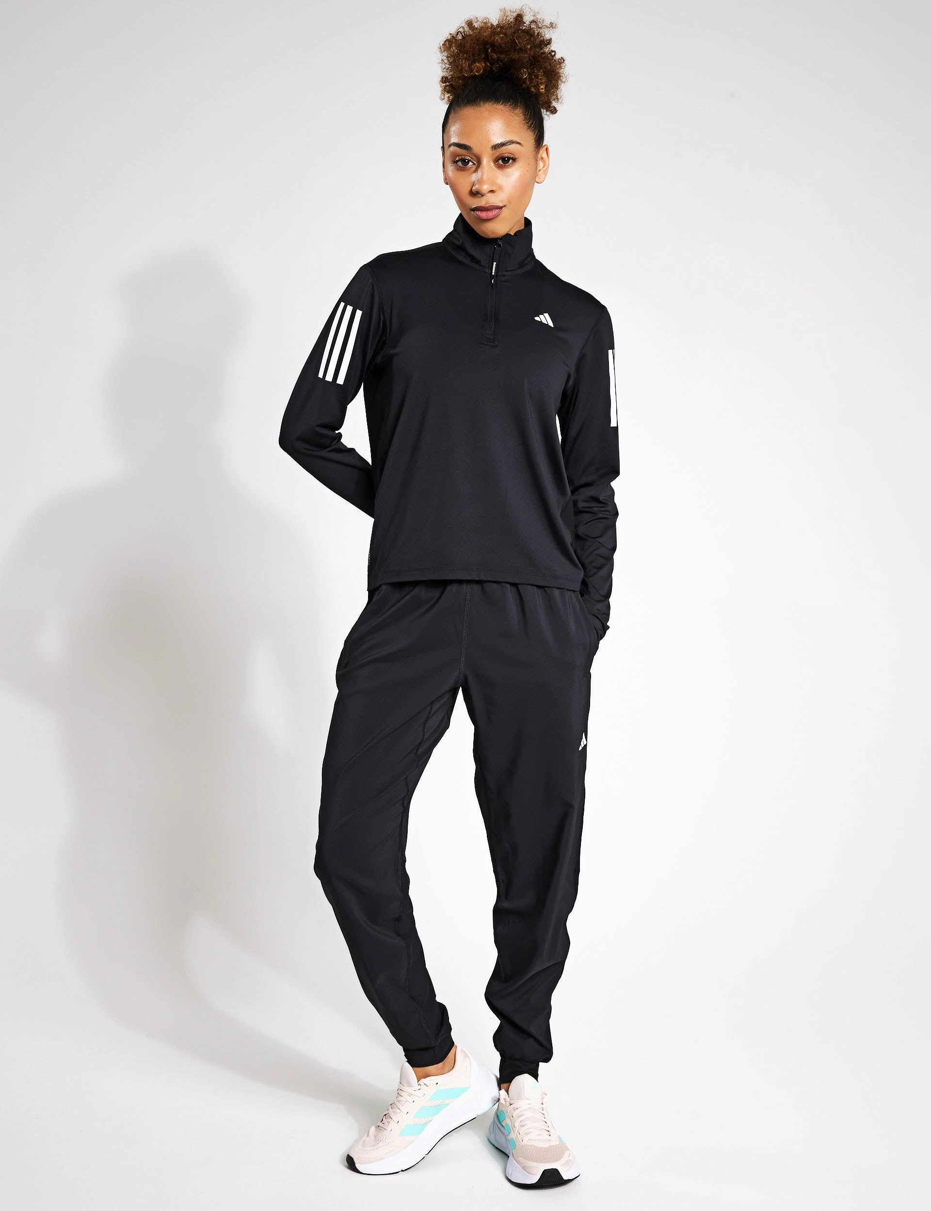 Own the Run Half-Zip Jacket - Black