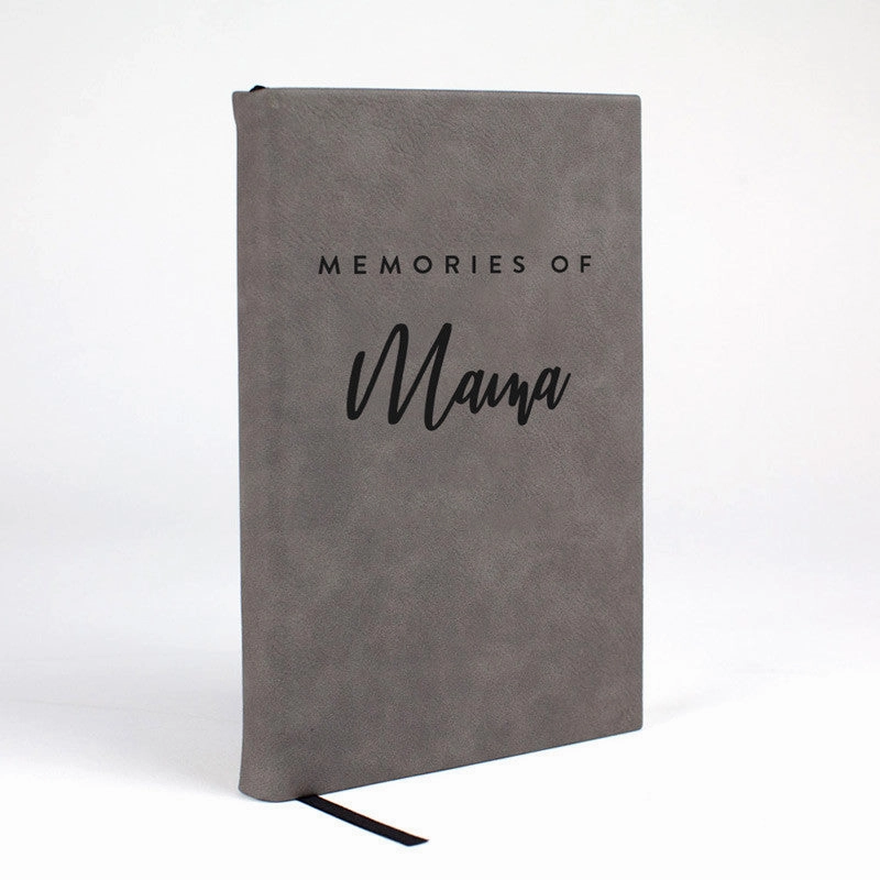 Personalized "Memories of You" Leatherette Journal