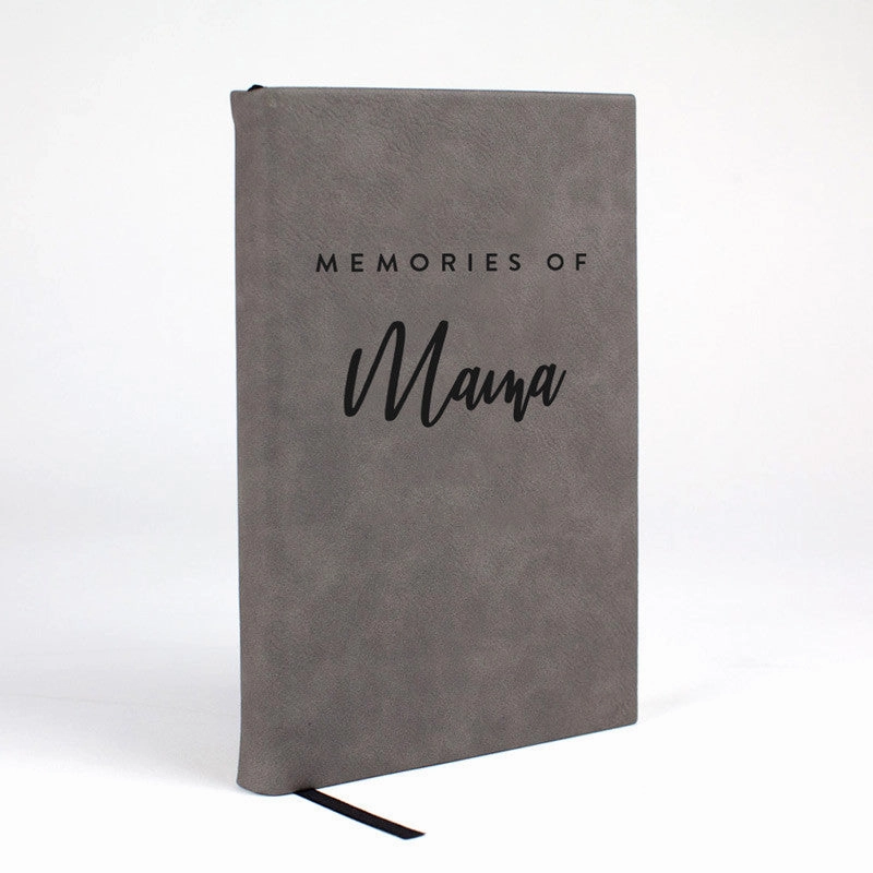 Personalized "Memories of You" Leatherette Journal