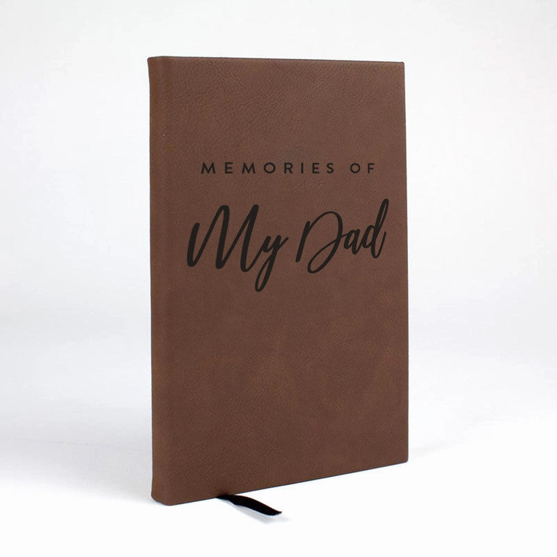 Personalized "Memories of You" Leatherette Journal