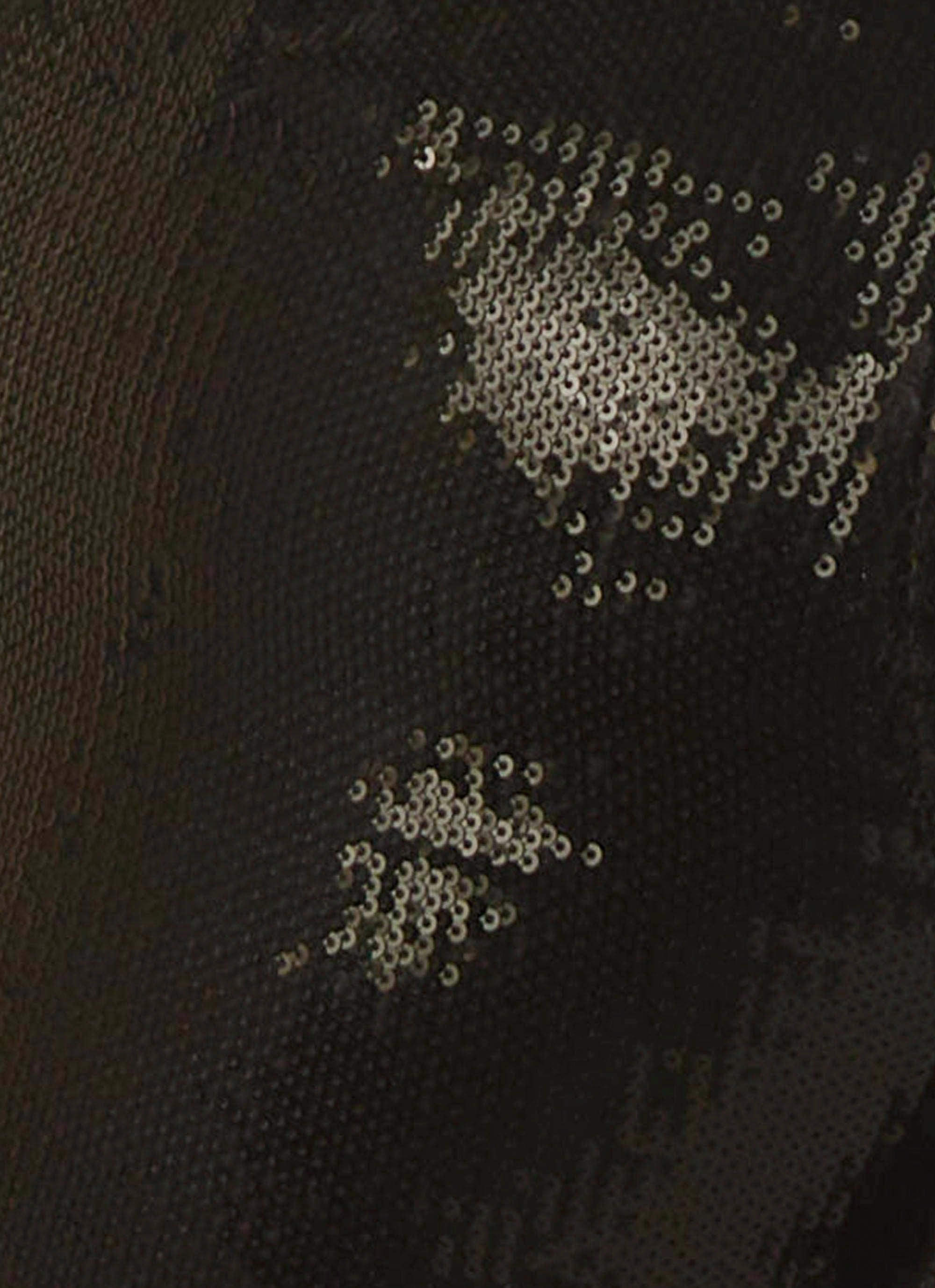 Prince Sequin Pants - Black