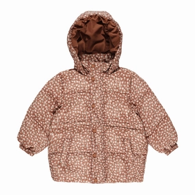 Puffer Jacket - Rosette - Brick - FINAL SALE