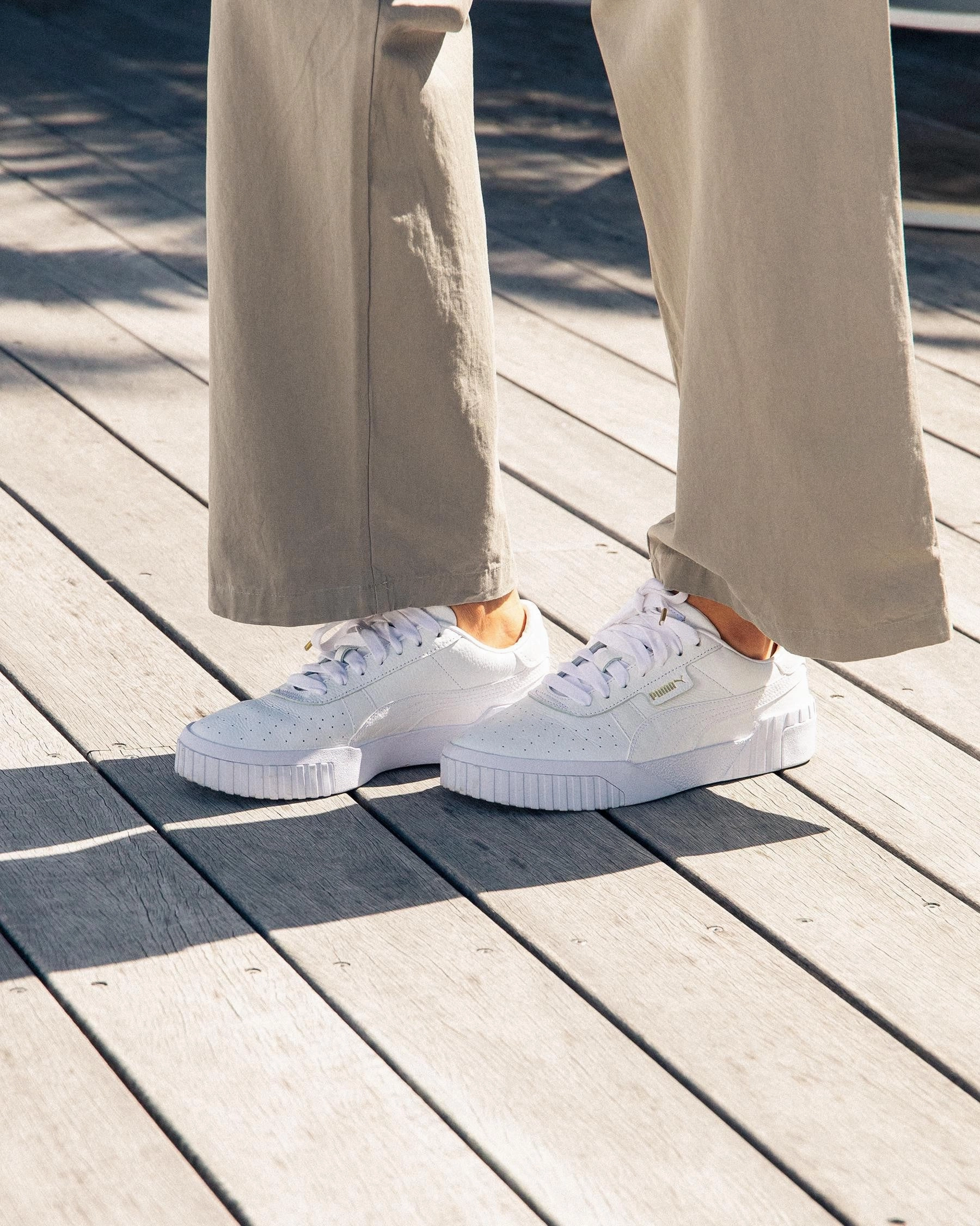 Puma Cali Womens White