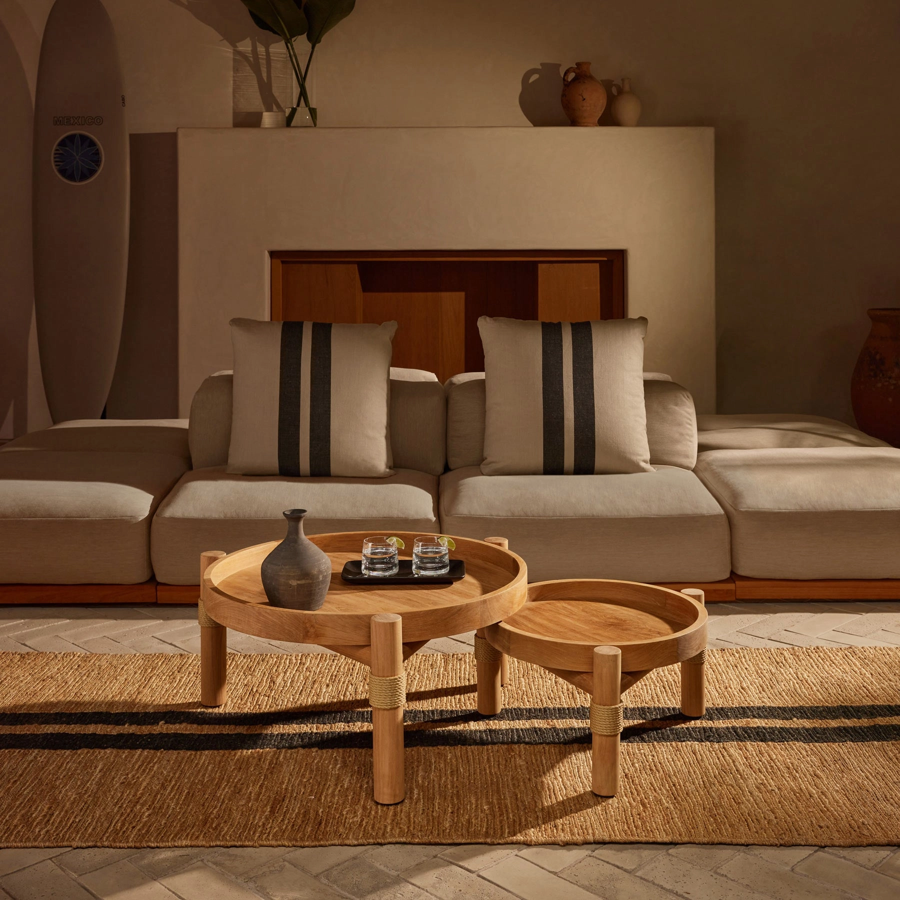 Punta Mita Tables - Teak