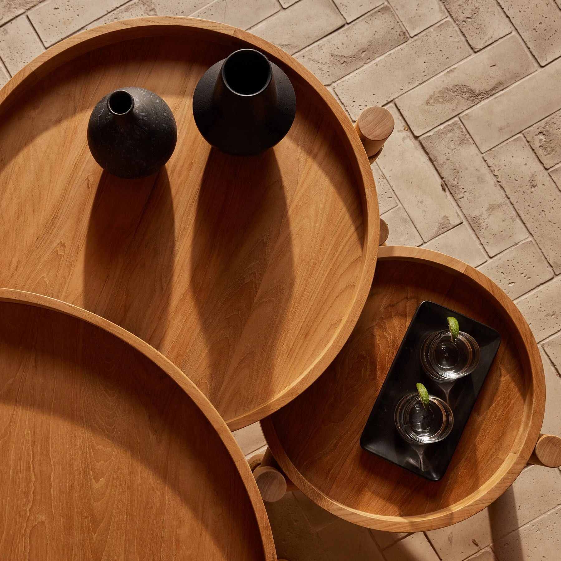 Punta Mita Tables - Teak