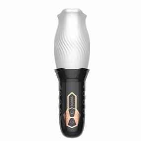 Quusvik Masturbator Cup for Men - Rotating & Vibrating Glans Stimulation