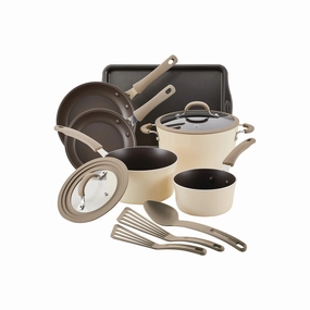 Rachael Ray Cook   Create 11-Pc. Non-Stick Cookware Set - ALMOND ONE SIZE