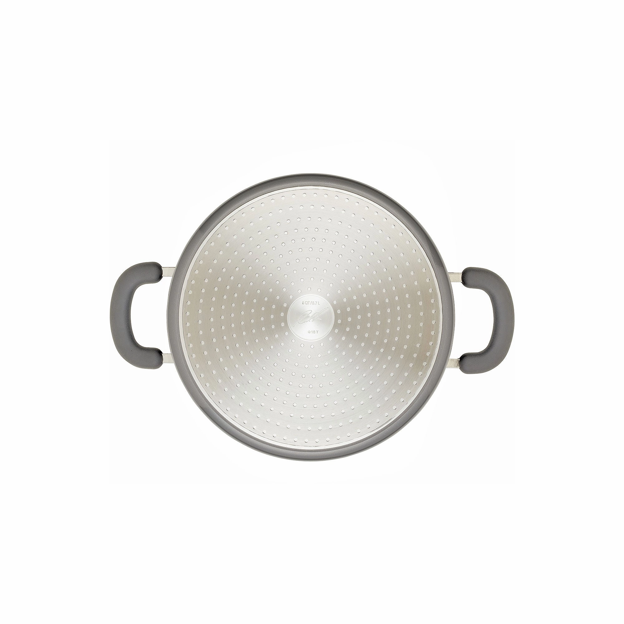 Rachael Ray Create Delicious Nonstick Aluminum 6-Qt. Stockpot - GRAY SHIMMER ONE SIZE