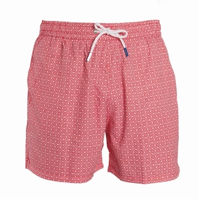 RED SWIM SHORTS
